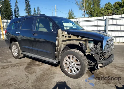 2013 Toyota Sequoia Platinum из США, поврежденный, VIN 5TDYY5G14DS043783